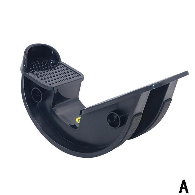 Yoga Reflexology Foot Pedal Foot Arch Calf Ankle Stretch Board Relaxation Fitness Stretch Plate Massage Foot Pedal: black
