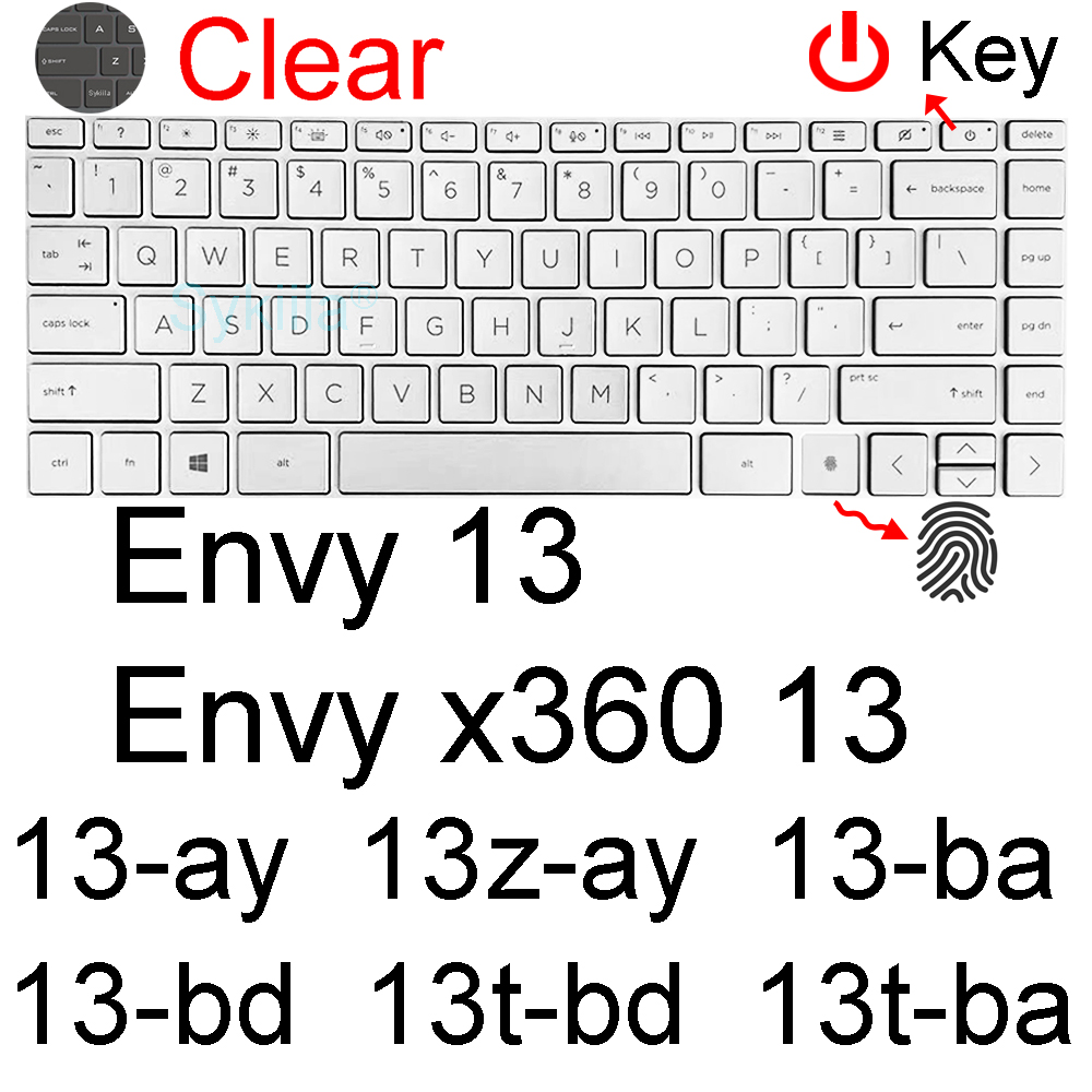 Housse de clavier pour HP ENVY 13 13-BF 13-AY 13-AR 13-BA X360 13-BD 13-AG 13-AH 13-AQ 13-M 13-D, étui de protection en Silicone 13.3: green