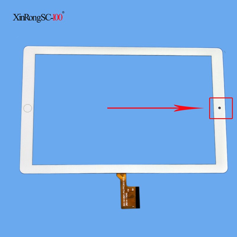 10.1 cal dotykowy dla GT10PG222 SLR GT10PG226 V1.0 SLR tablet dotykowy ekran dotykowy płyta połowy digitizer czujnik