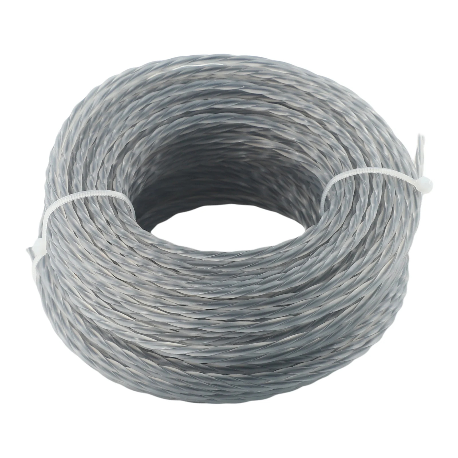 2 ruller 15m 2.0/3.0mm trimmer stålnylonreb snor strimmer buskrydder lang rund rulle græsudskiftning plæneklippertilbehør