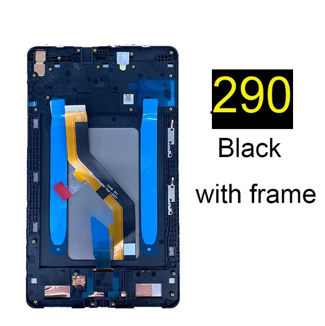 8 zoll für samsung tab  a 8.0 sm-t290 sm-t295 t290 t295 touchscreen lcd display digitizer glas panel montage + werkzeuge: 290 schwarz mit rahmen