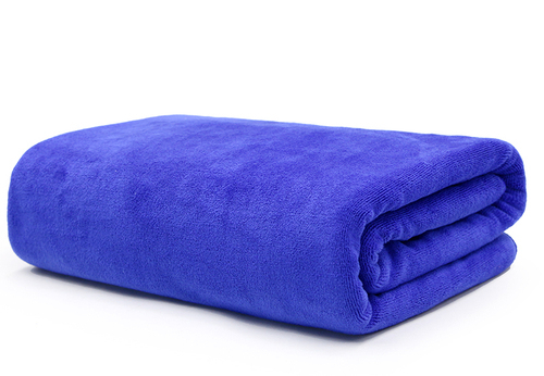 Pure Cotton Absorb Water Quickly Dry No Sheding Does Not Pilling Super Large Bath Towel: Sapphire Blue