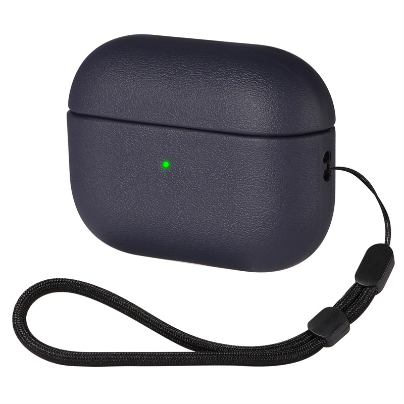 Leather Textured TPU Headphone Cover For Apple Airpods Pro 2 Case Wireless Earphone Case For Airpods Pro 3 2 1 Coque Bumper: 3XS / BROWN