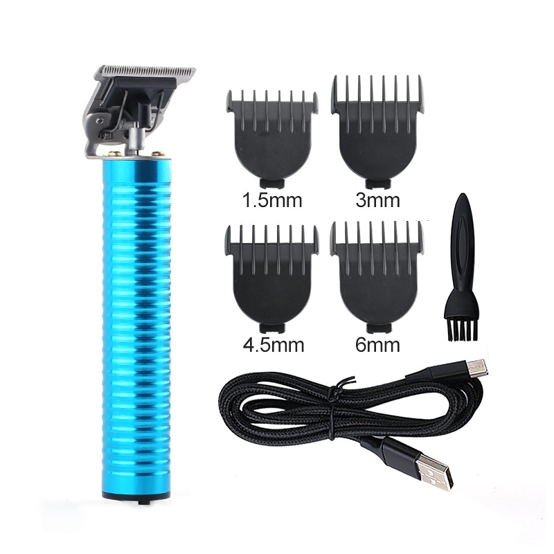 Baard Trimmer Kapper Elektrische Tondeuse Professionele Kapper Mannen Haar Trimmer Hair Cut 0Mm T-Blade Machine