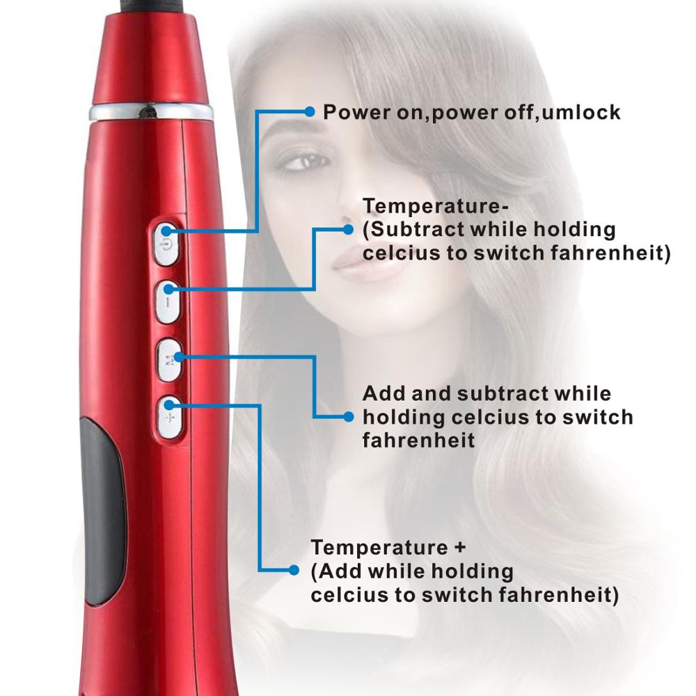 Fer à friser automatique Air bigoudi Air Spin céramique rotatif bigoudi Air Spin N baguette Curl 1 pouce magique cheveux bigoudi outil de coiffure