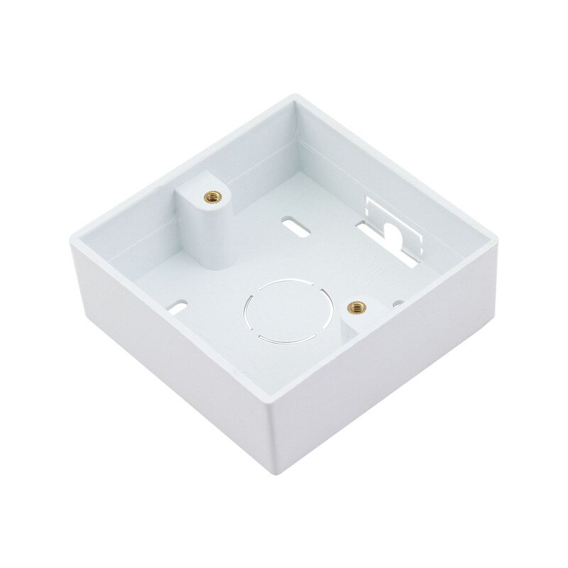 SHIERAK 86 Typ Externe Montage Kasten Kreuzung Kasten Verwendet Für Zauberstab Schalter Und Buchse 86mm * 86mm * 32mm: Ursprünglich Titel