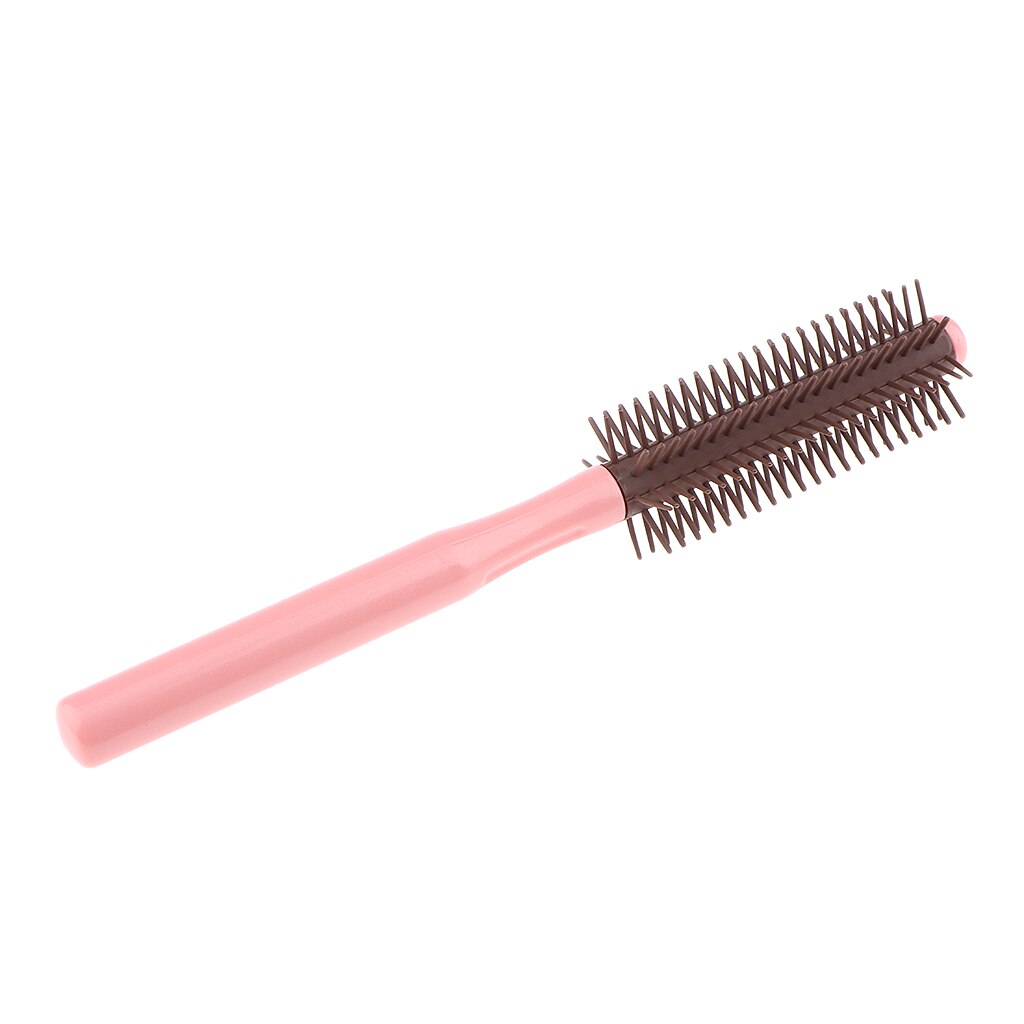 Round Brush &amp; Detangling Brush, Resin Hair Styling Brush For Blow Drying, Styling, Curling &amp; Straightening