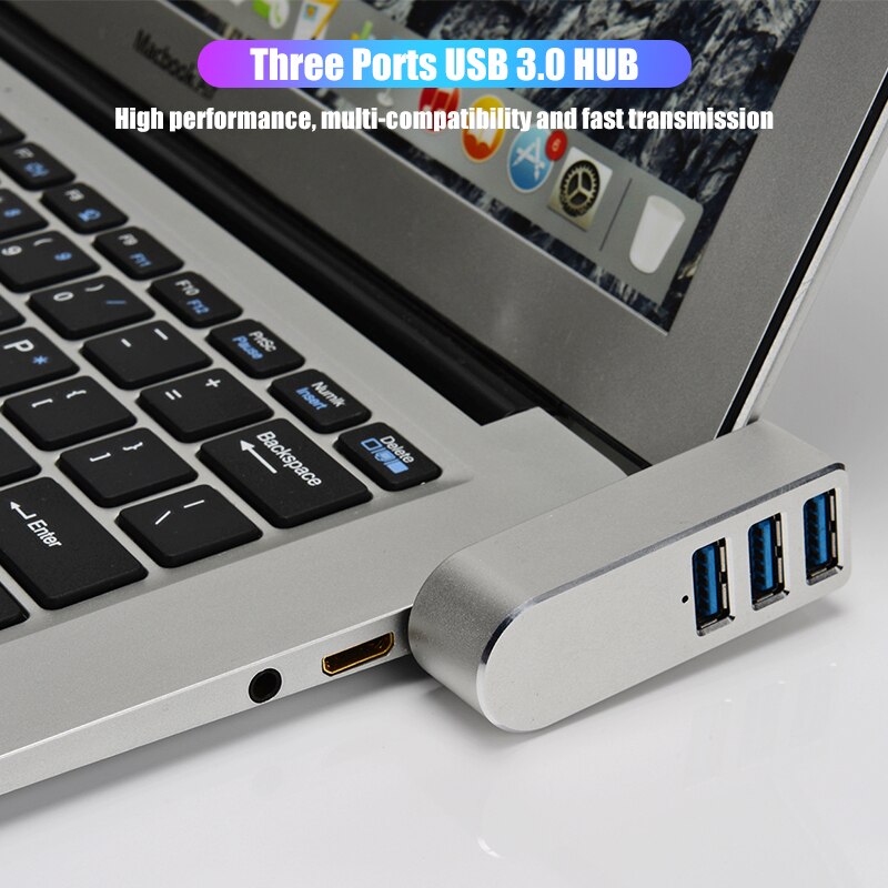 Wireless 3 in 1 USB 3.0 Hub For Laptop Adapter PC Computer USB Charge Hub Notebook Splitter Extension Dell Lenovo HP Accessories