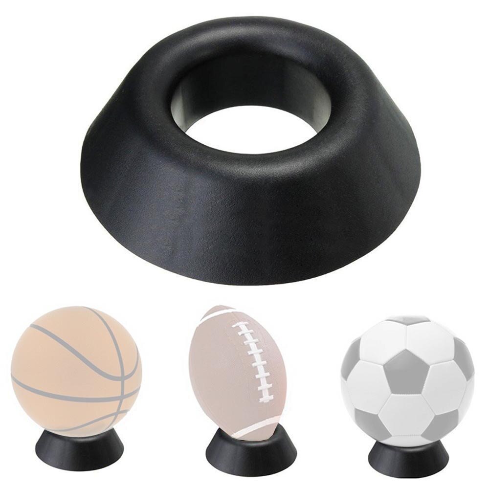 Soporte de plástico para pelota de baloncesto, balón de fútbol, Rugby, soporte de pantalla de plástico, caja Simple y práctico y cómodo, novedad