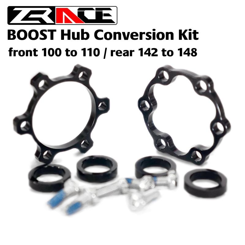 Boost Hub Bike Front 100mm Conversion 110mm Hub Kit , rear 142mm Conversion 148mm Hub for MTB Bicycle Adapter 6 Screws Dedicated