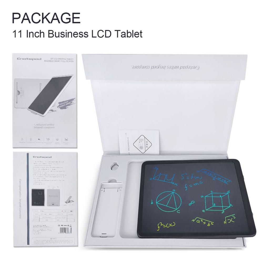 Enotepad tablette d'écriture tablette numérique tablette d'écriture Portable mince avec stylo et support