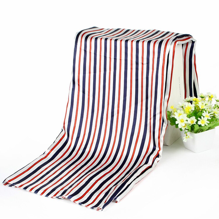 150cm satin stof tryk retro britisk stil stribet satin stof tøj taske foring stof tørklæder tørklæde gør-det-selv klud