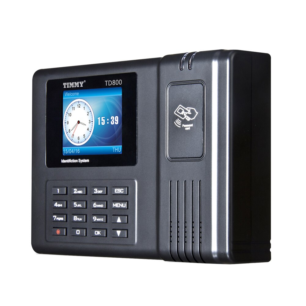 2.8" screen No Touch Proximity USB TCP/IP ID/IC Card Reader Time Attendance System Register Machine