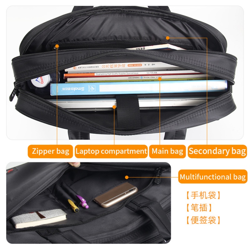 Aktentaschen für Männer Leinwand Einkaufstasche große Laptop tasche 15,6 Zoll 17 Zoll 14 Zoll Computer tasche Arbeit Geschäft Schulter Büro