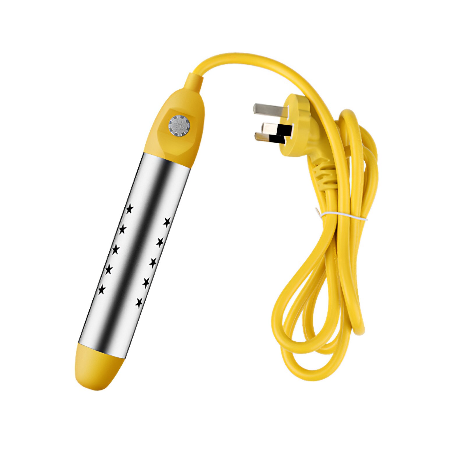 Automatic Power-Off Mini Electric Water Heater Fast Heating Boiling Bath Water Tool Heating Water Machine Heating Rod: AUplugAnti-scalding