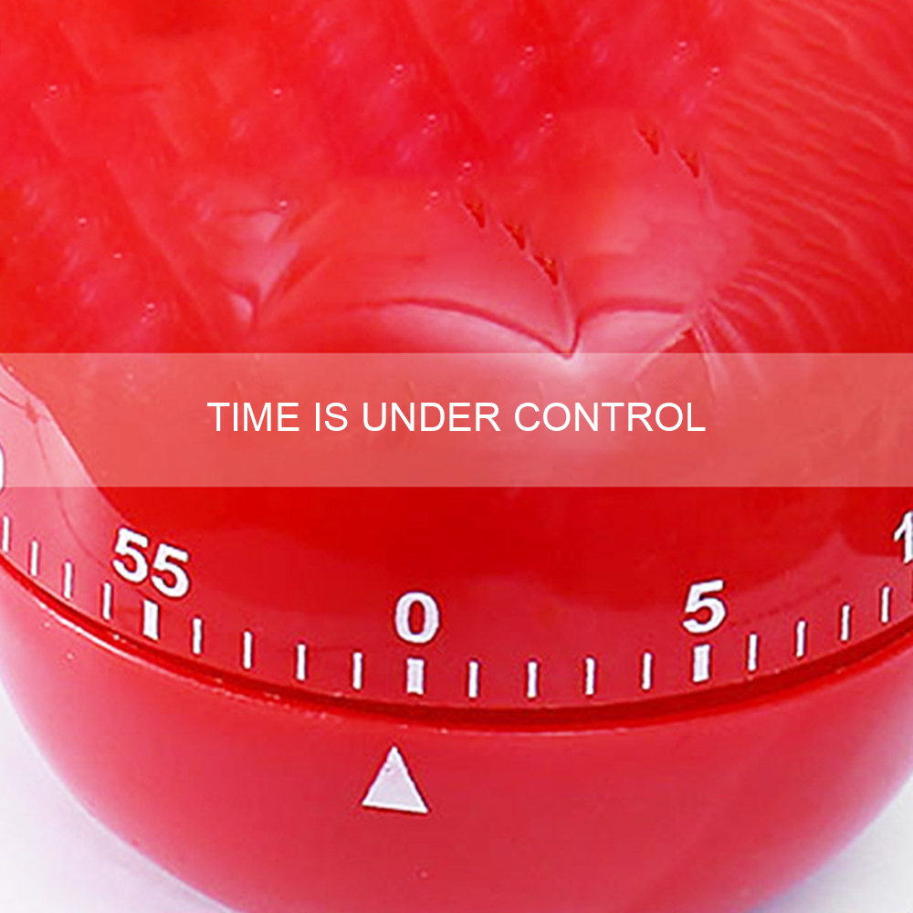 Mechanical Egg Kitchen Cooking Timer Countdown 60 Minutes Alarm Stainless Steel Cooking Tool Kitchen Timer Egg