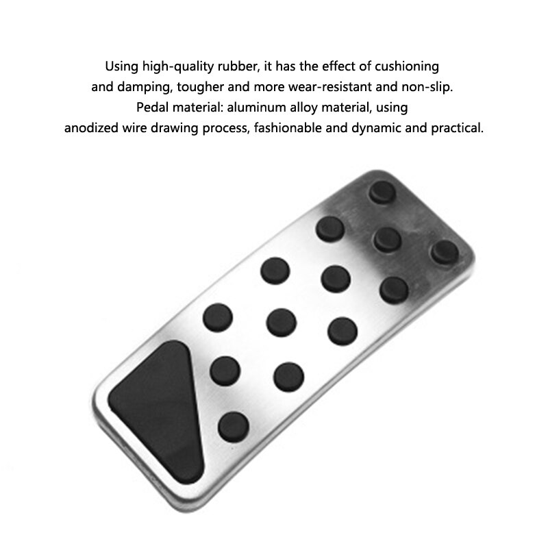 Fockety Edelstahl Pedal-Abdeckung Für Mercedes AMG Modelle