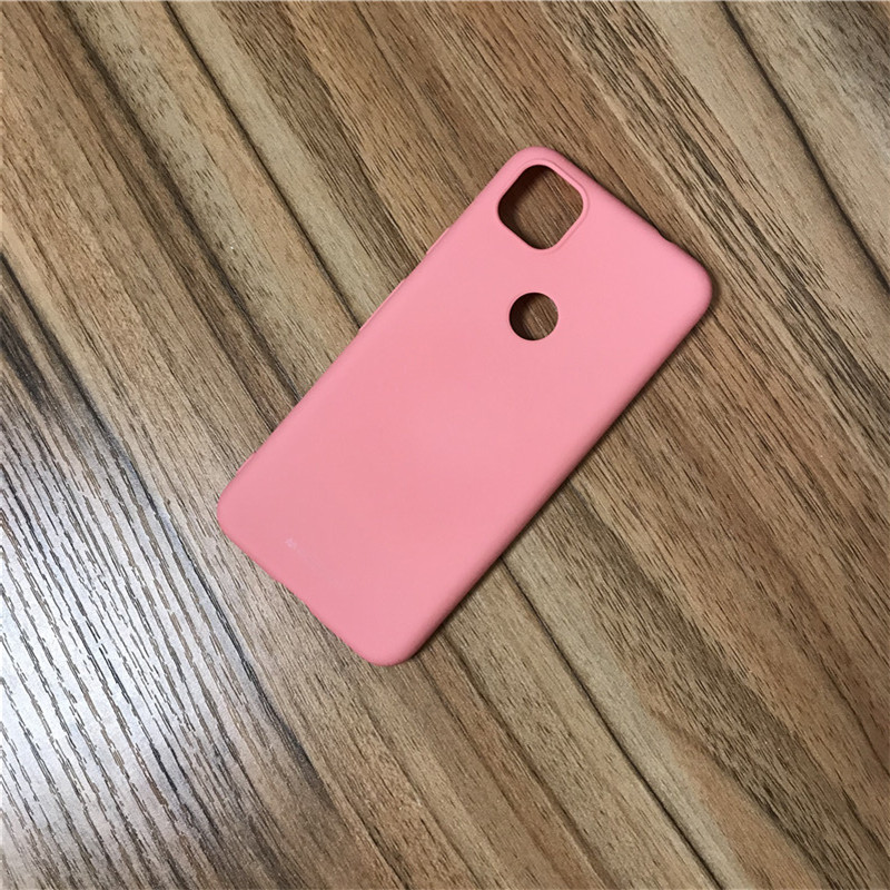 Case Voor Google Pixel 5 5A Zacht Touch Gevoel Silicon Tpu Cover: For Pixel 5 / pink