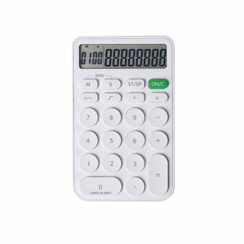 Timing Function Calculator Simple Office Home Student Timer Calculator Scientific Calculator: White