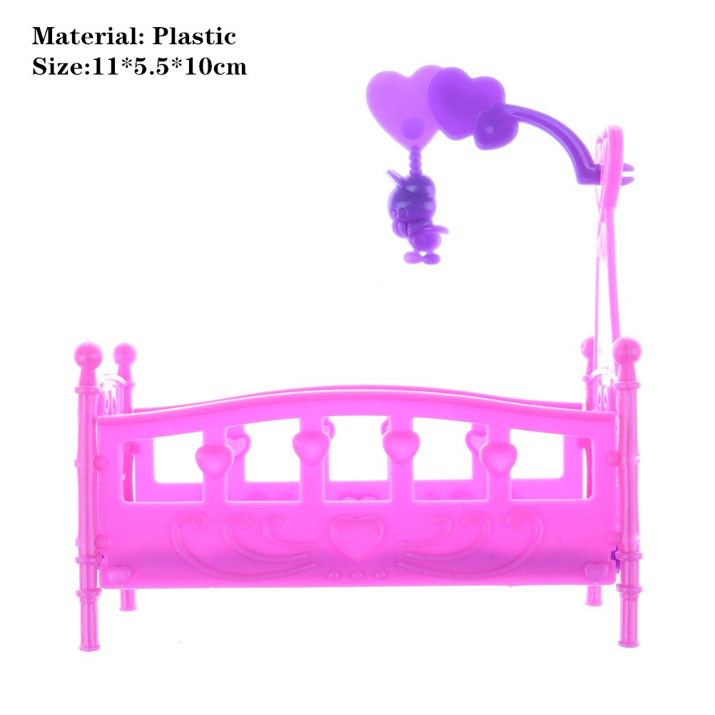 Nuovi Arrivi 1/12 Bilancia Dollhouse Mobili In Miniatura Da Letto Floreale Pastorale di Stile Classico Giochi di imitazione mobili Giocattolo Del Capretto Per Il bambino: M