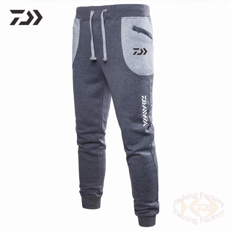 Lente Herfst Winter Daiwa Vissen Broek Kleding Mannen Patchwork Sport Katoen Ongedwongen Outdoor Joggingbroek Slim Fit Vissen Broek