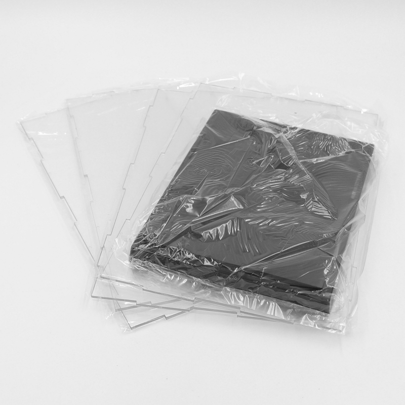 Action Figures Showcase Box Clear Acrylic Display Case Black Base Dustproof Protection Model 16.5x12.5x24.5cm