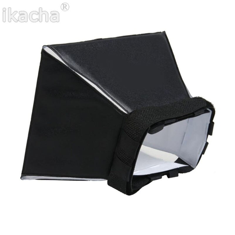 Fotografie Flash Softbox Diffuser Mini Softbox Kit Camera Foto Opvouwbaar Soft Box Flash Voor Canon EOS voor Nikon Speed Licht