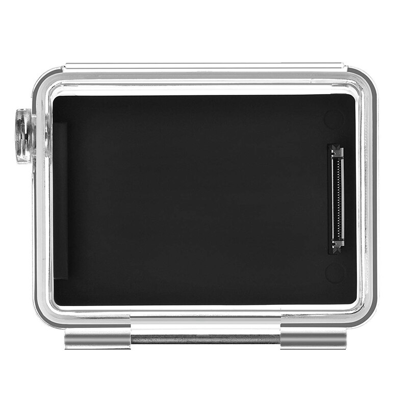 2.0 tommers hd bacpac ekstern lcd-skjerm visningsvisning sn med vanntett hus bakdør til gopro helt 4/3+,  helt 3