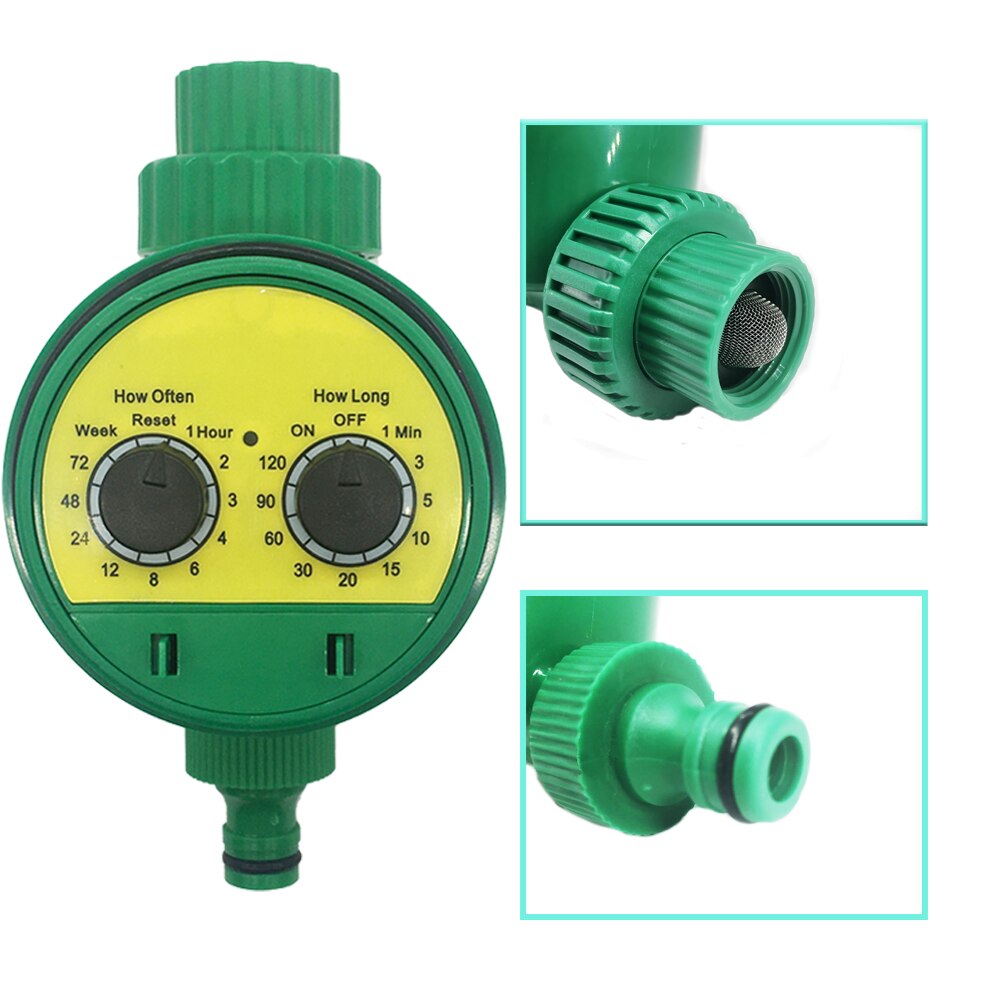 Automatisk bevattningstimer bevattningstimerventil elektronisk bevattningskontroll vattentimer för trädgårdsbevattningssystem