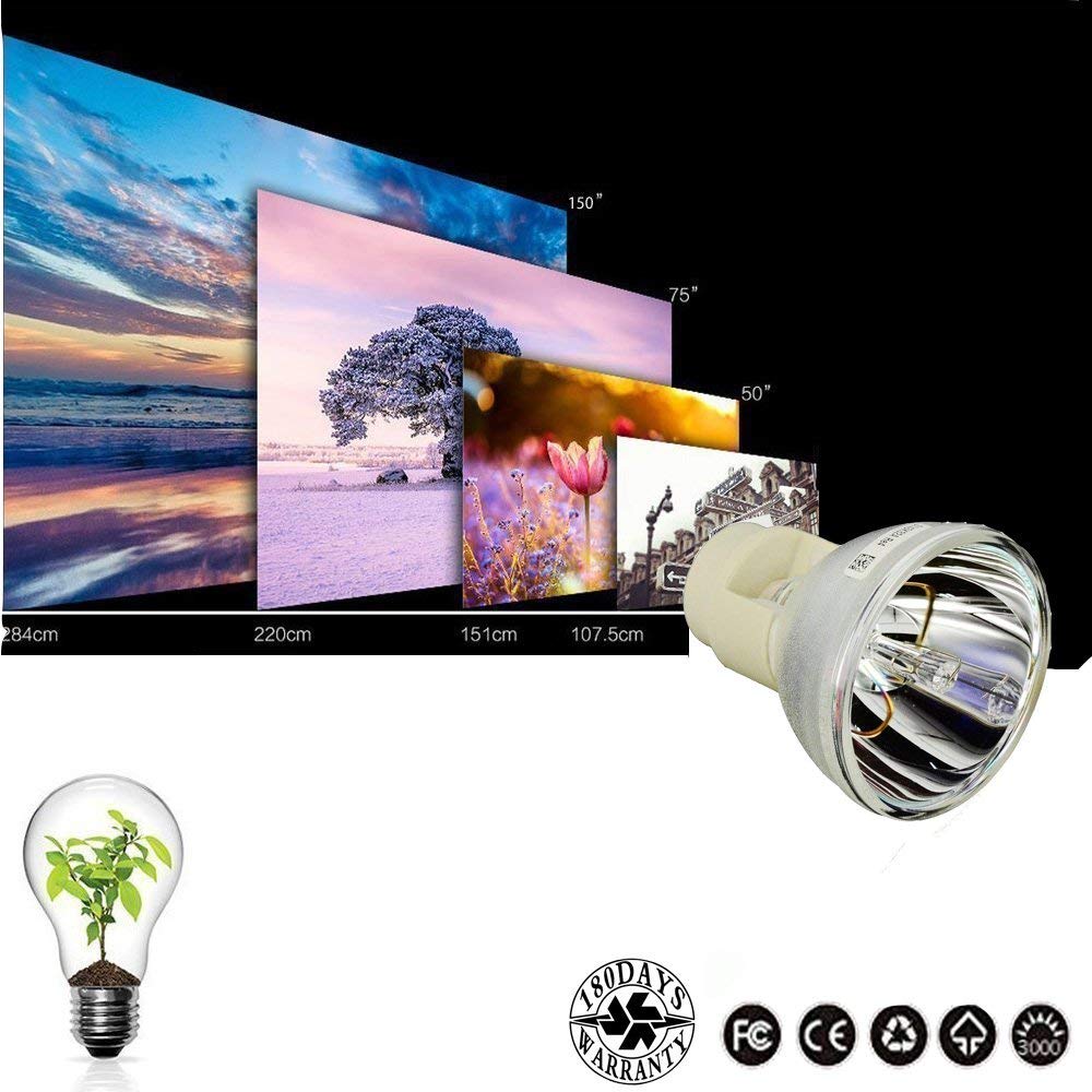 5J.J0W05.001 for Benq W1000 W1000+ W1050 original P-VIP 180/0.8 E20.8 projector lamp bulb