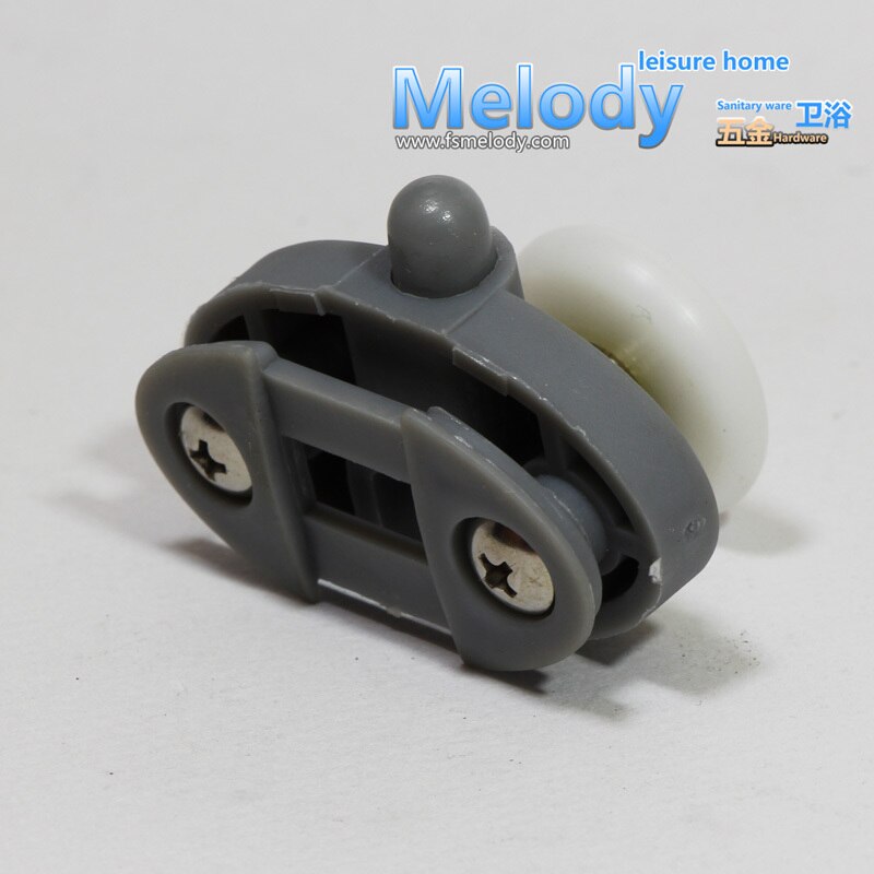 Me-005 Bottom single roller bath screen wheel shower room accessories Bathroom fittings C-C 30mm (Perfect suit to Forum)