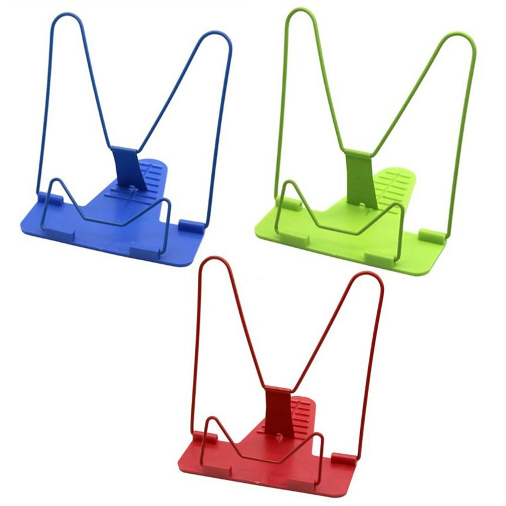 Boekensteunen Draagbare Opvouwbare Verstelbare Boekensteunen Boekenplank Anti-Bijziendheid Lezen Boekenplank Bestand Rack Base Lezen Boekenplank