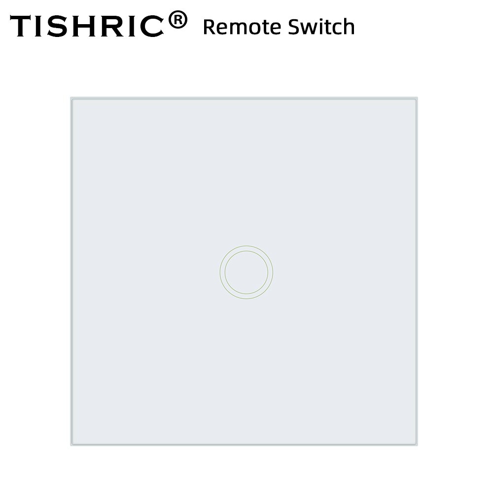 86 Type TISHRIC T433 RF 433mhz Panel Muur Remote Touch Control LED Licht werk met Sonoff T1/T2 /T3/TX/RF/4CH PRO R2 Smart Home: T433 remote panel 1C