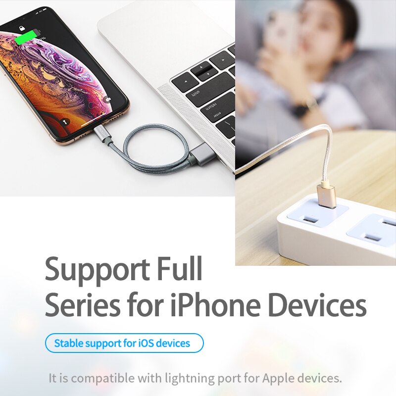 10Pack Metall Nylon Geflochtene USB Kabel Für iPhone X XS 8 Plus 8 Stift Für Samsung Xiaomi Mikro USB ladekabel USB Ladegerät Kabel
