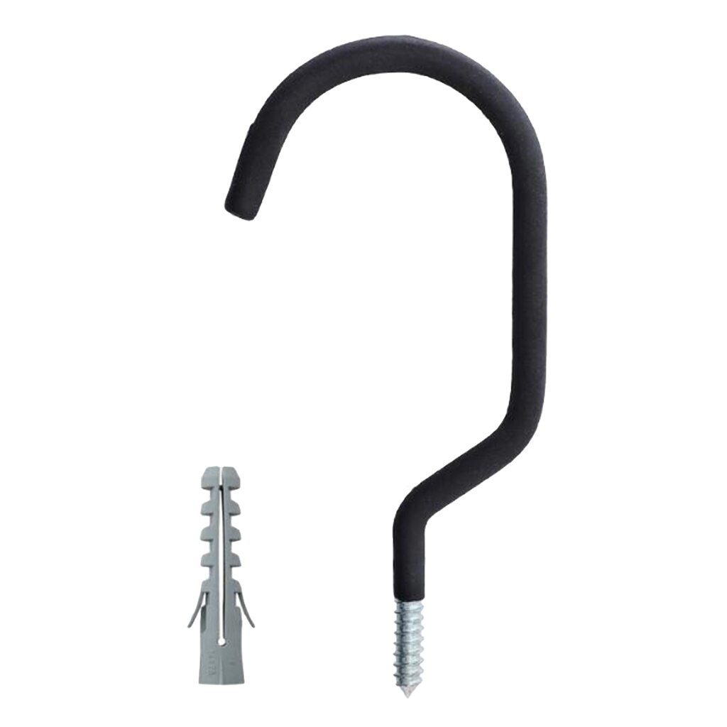 Max. 45kg Bike Stoage Hooks Premium Steel Wall Ceiling Hanging Heavy Duty Road Bicycle Storage Hooks Bike Support Stand Bracket: 1pcs