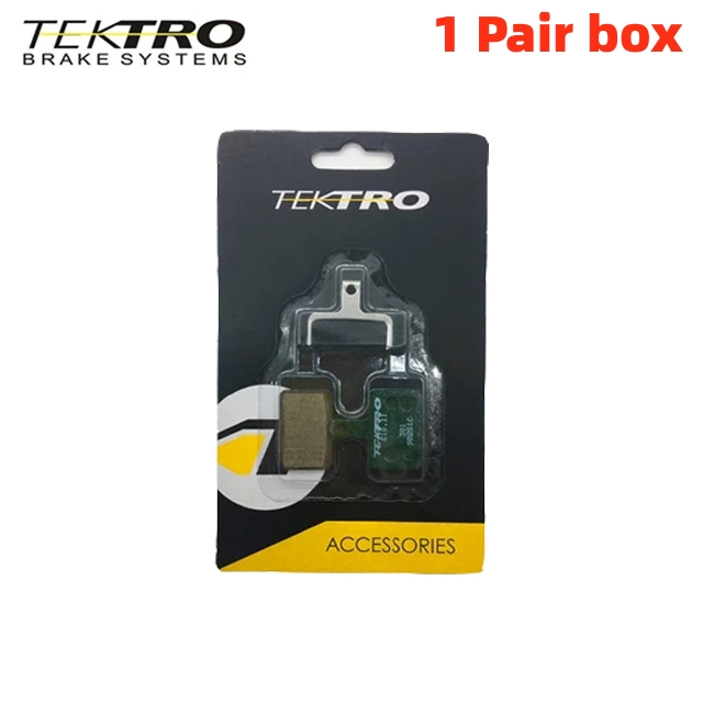 TEKTRO E10.11 MTB Fahrrad Scheibenbremsbeläge Harz Metall Pad für Shimano BR-M355 M375 M5395 M415 M475 M515 M525 MT200 Bremssysteme: Marine Blau