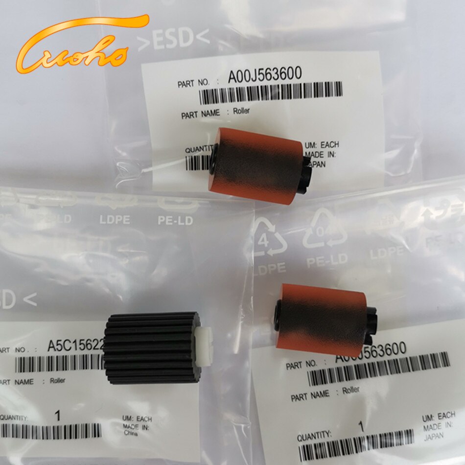 A00J563600 A5C1562200 Original para Konica Minolta Bizhub C226 C224 C284 C364 C552 C452 C652 283 363 423, 30 unidades: 10 sets