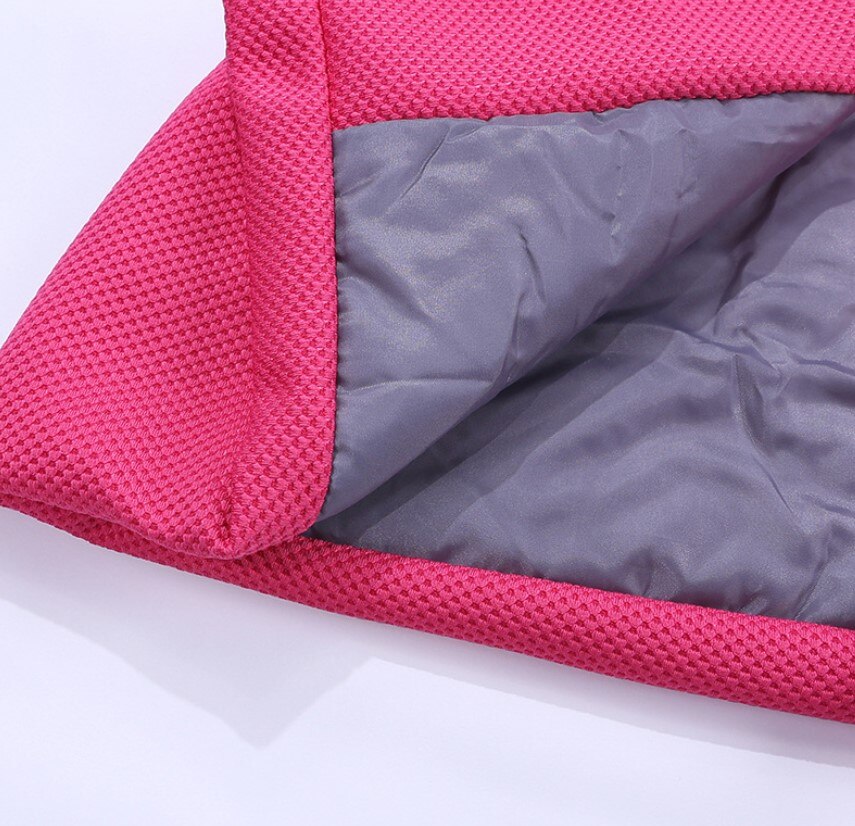 Winter style little girl children's Korean baby warm coat Hooded Coat 3 colors available