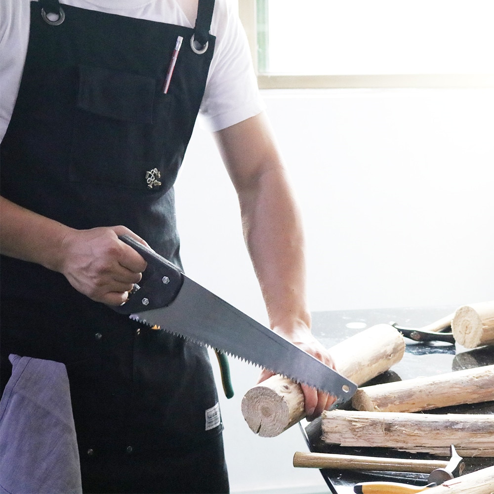 WEEYI Canvas Work Apron With Pockets Black Aprons For Woman Men Adjustable Heavy Duty Apron For Woodworker Cobbler BBQ delantal