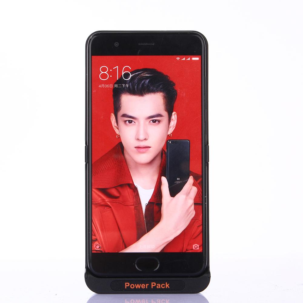 Funda de batería externa de respaldo de 6800mAh para cargador tipo batería externa Xiaomi Mi Note 3