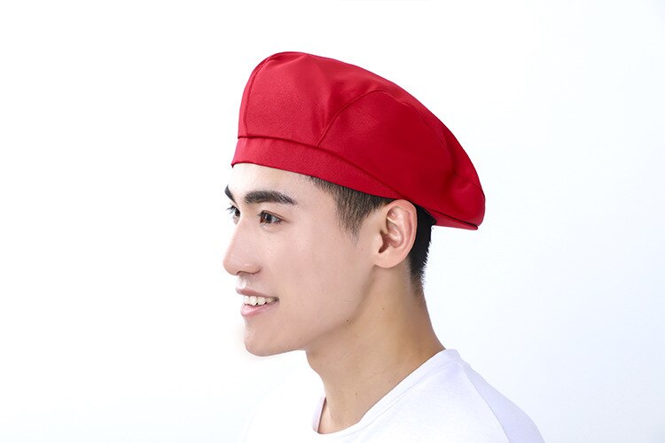 chef Hat hotel uniform chef uniform restaurant Hat cook uniform chef working wear Hat restaurant waiter work cap: 6