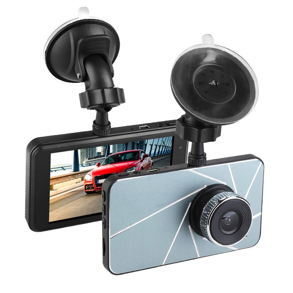 4 inch HD 1080P Dual Lens Touch Screen Dashcam Camera Video Recorder Dashboard Camera for journey