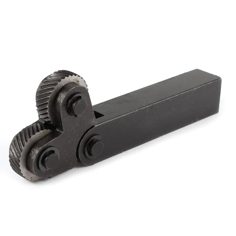 7pcs Dual Wheel Knurling Tool Set with Wheel Linear Pitch Knurl Kit Lathe Cutter Wheel Knurling in lathe Set gear hob cutter