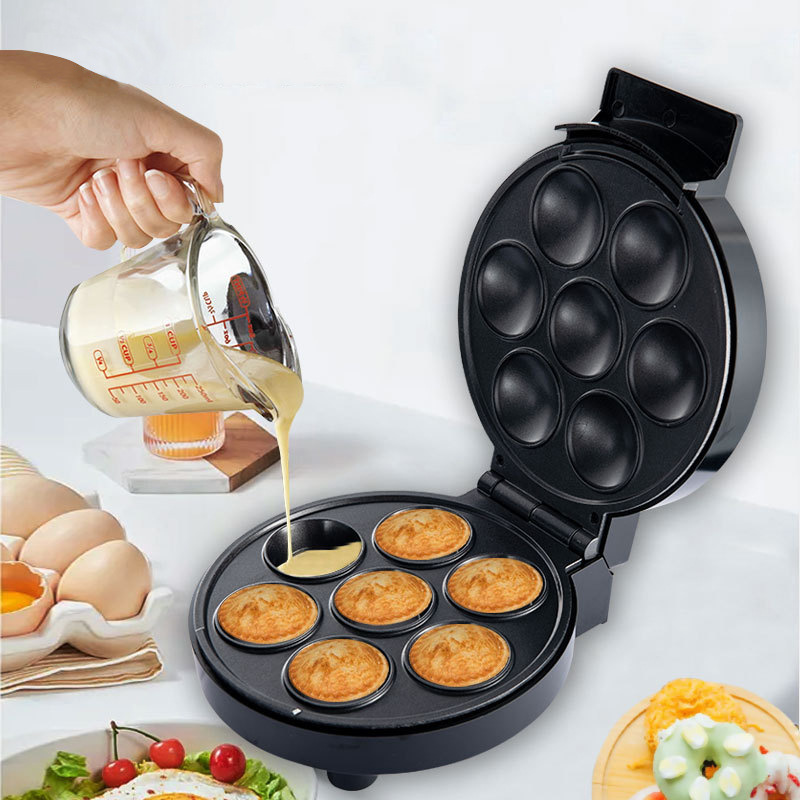 Huishoudelijke Taart Wafel Brood Licht Dieet Maker Multifunctionele Voedzaam Ontbijt Bakken Machine Maker 800W Intellengent Verwarming