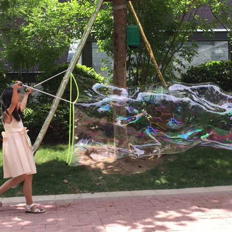 Jaycreer Bubble Wand, Giant Bubble Wand Rvs Telescopische Bubble Wand Geschikt Alle Mensen, Grappige Bubble