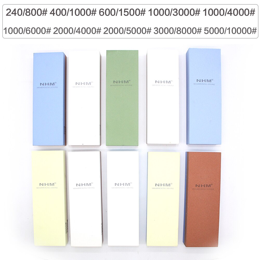 Knife Sharpener Sharpening Stones Whetstone Grinding Stone System 2-IN-1 Water Stone Honing Kitchen Tool