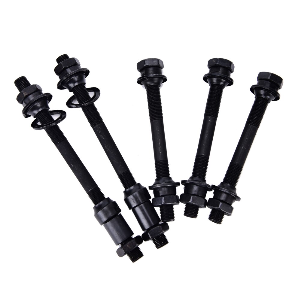 Mountain Bike Hub Shaft Hollow Shaft Bicycle Solid Shaft Front Rear Hub Axis Mountain Bike Shaft Lever