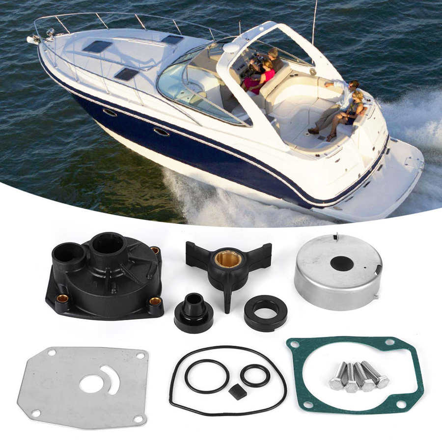 Water Pump Impeller Repair Rebuild Kit 438592 Fit for Evinrude Johnson 2-Cylinder 2-Stroke 40 - 48 - 50 HP Arrivals