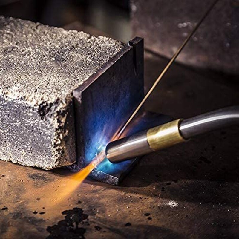 SHGO -Turbo Torch Tips Gas Self Ignition Turbo Torch Regulator Brazing Soldering Welding Plumbing Tool Home Accessory