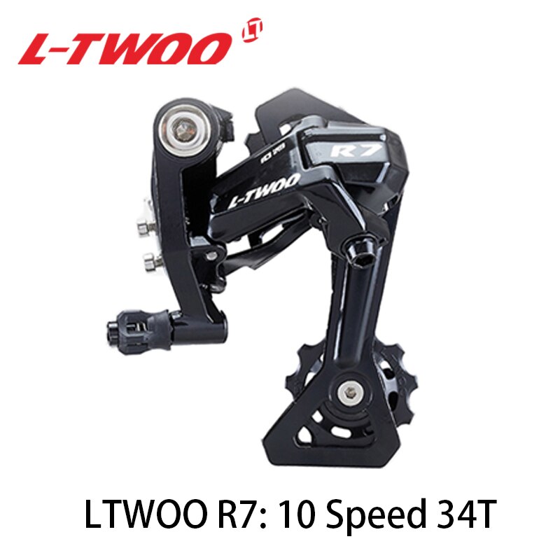 LTWOO – dérailleurs arrière pour vélo de route, Compatible avec Shimano 11s 10s 9s 8s 7 s, R9/R7/R5/R3/R2 11/10/9/8/7 vitesses: R7 10S